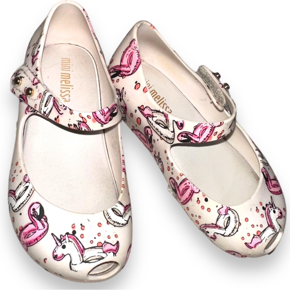 Mini Melissa Baby Toddler Size 7 🦄 🦩 Floaties